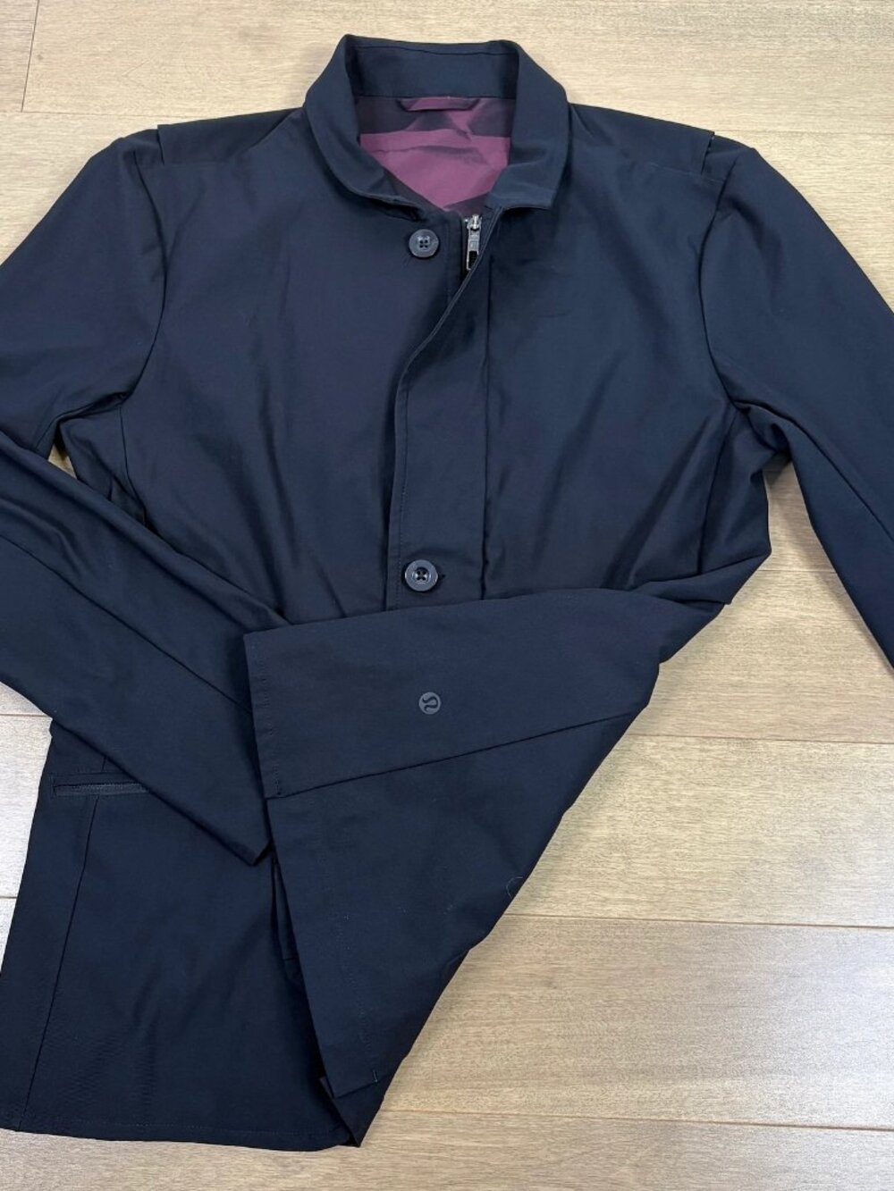 LULULEMON men's black blazer small